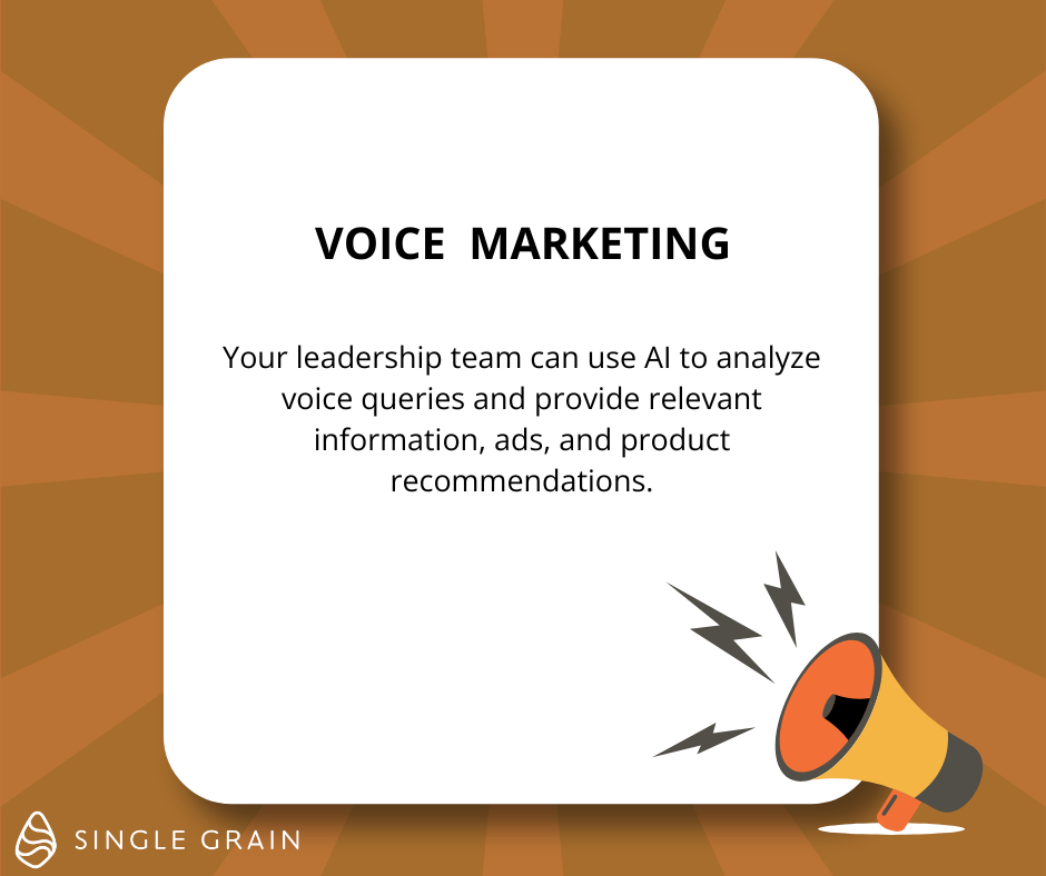 Voice marketing