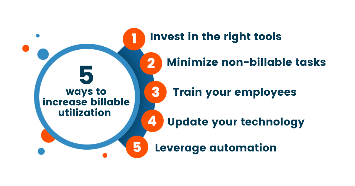 ways to increase billable utilization