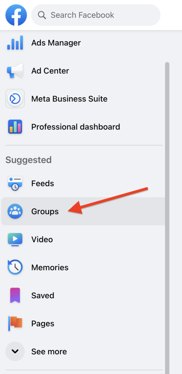 Create FB group 1