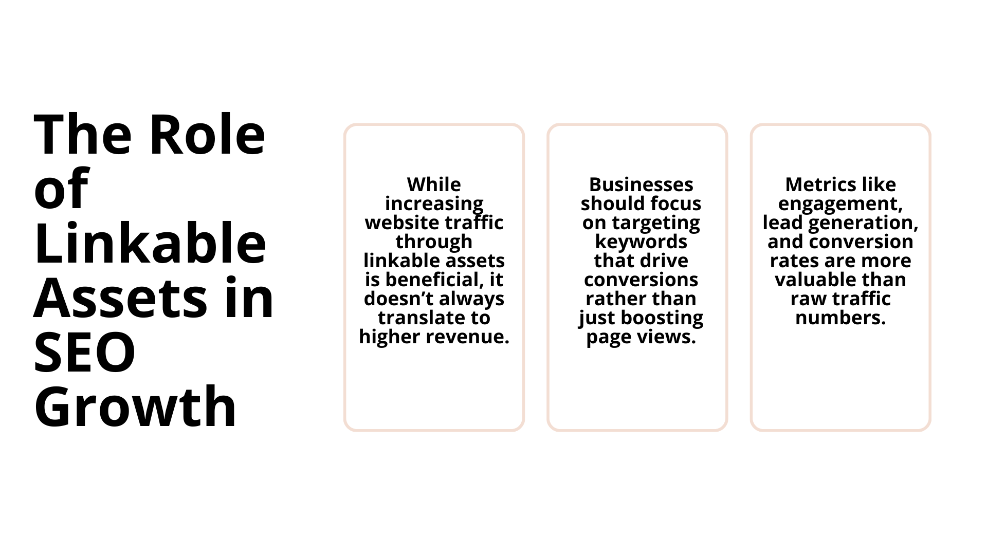 The Role of Linkable Assets in SEO Growth