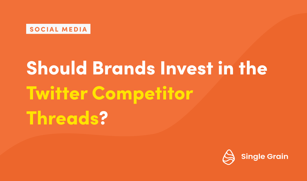 Should Brands Invest in the Twitter Competitor Threads?